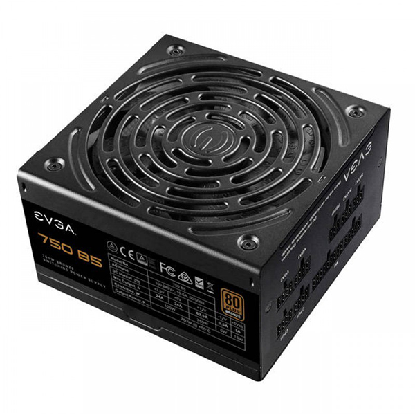 Fuente de Poder EVGA B5 80+ Bronze 750w EV-B5750V1