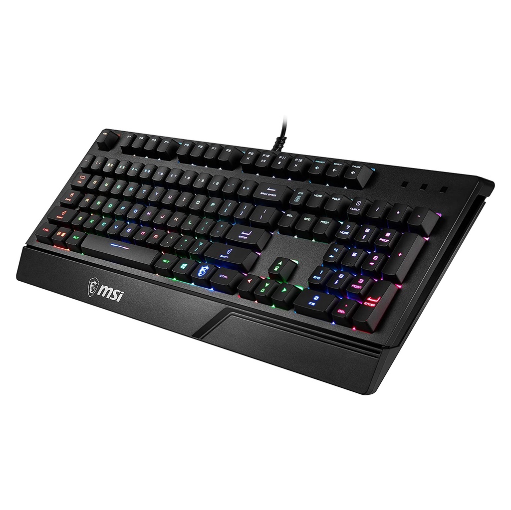 Teclado Gaming MSI Vigor GK20 Rainbow Lighting US