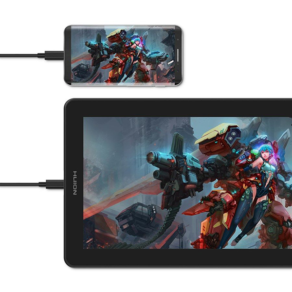 Tableta Grafica Huion Kamvas 13 Pen Display Cosmo Blac GS1331-B