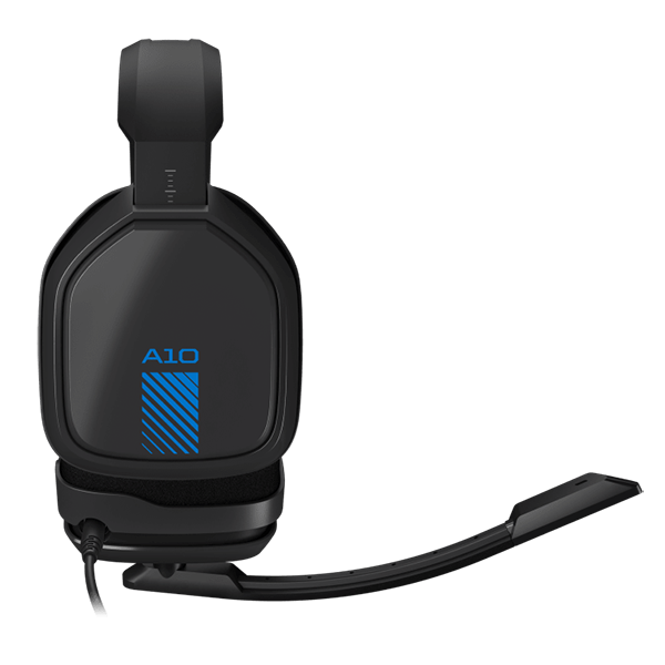 Headset Gaming ASTRO A10 PS4/PS5/NS Gray/Blue Jack 3.5mm