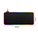 Mousepad RGB XL GMS-WT-5 80X30cm
