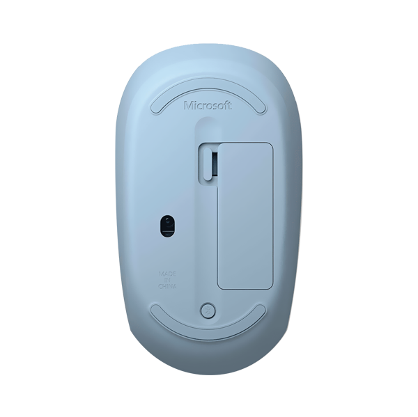 Mouse Microsoft Bluetooth, Óptico,Azul Pastel