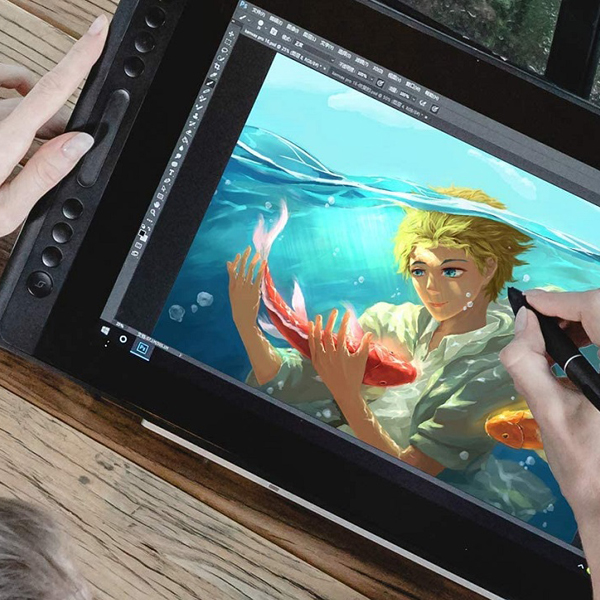 Tableta Gráfica Huion Kamvas PRO 16" Premium Full HD