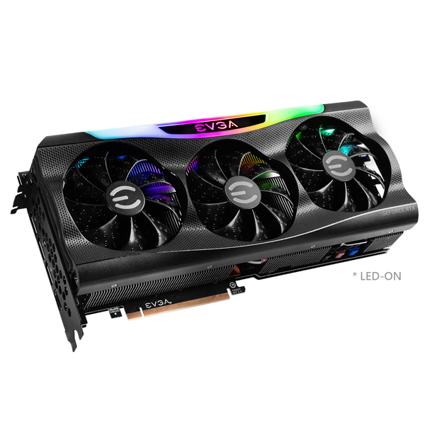 Tarjeta de video EVGA RTX 3080 FTW3 ULTRA Gaming 10GB, GDDR6X, iCX3 , ARGB LED, LHR 10G-P5-3897-KL