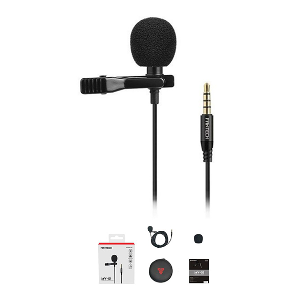 Microfono Fantech, Lavalier MV-01, 3.5mm