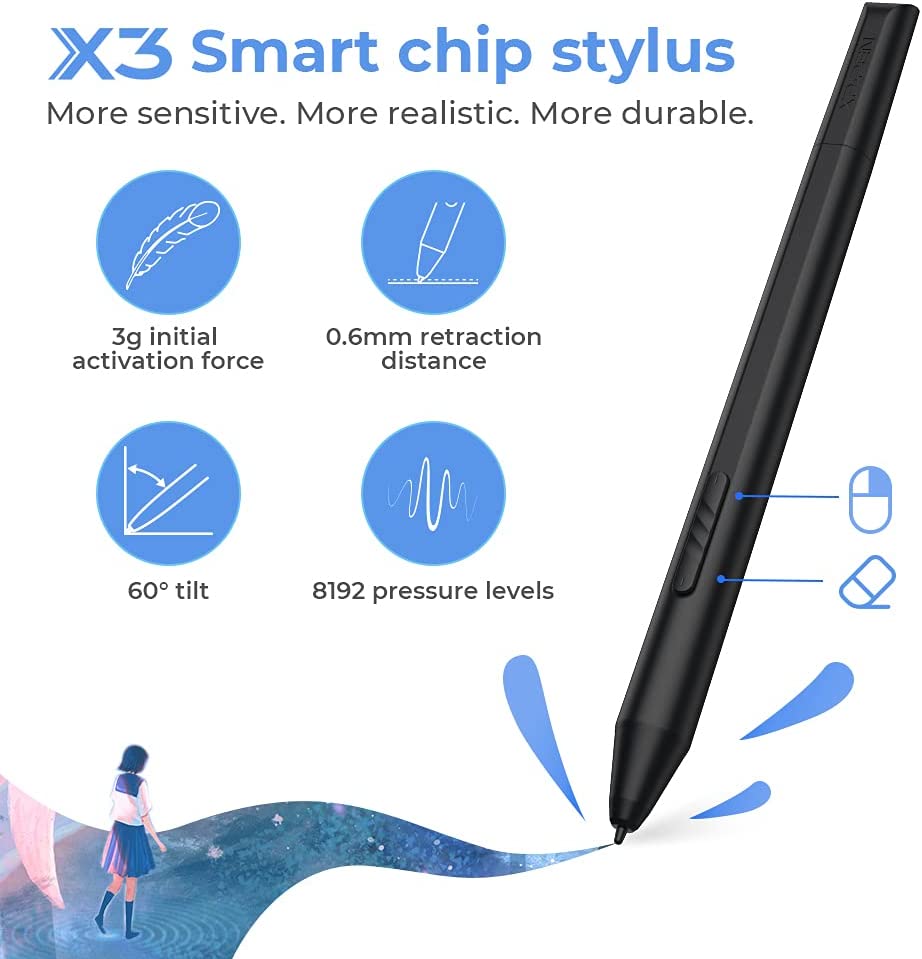 Tableta Gráfica XP PEN Artis 12 - 2GEN VERDE + Smart Fryer Xiaomi GRATIS