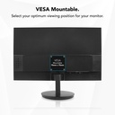 Monitor Hyundai 24" FHD IPS, 75Hz, 24FGM HDMI, VGA, 2 Speakers - Black HT24FGMBK01 