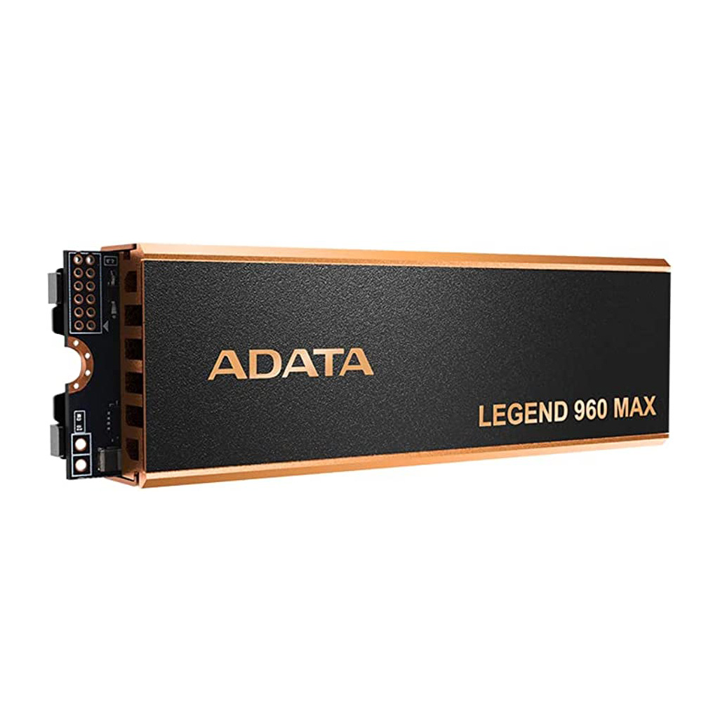 Unidad M.2 ADATA Legend 960 Max 1TB PCIe Gen4 NVMe M.2 SSD 7,400MB/s compatible PS5 ALEG-960M-1TCS