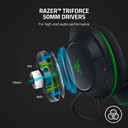 Headset  RAZER KAIRA X FOR XBOX RZ04-03970100-R3U1 BK/GN
