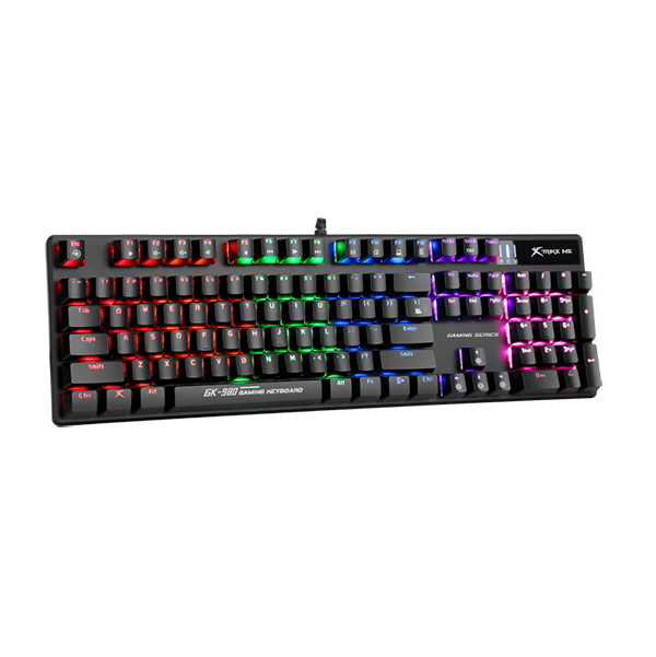 Teclado Mecánico Xtrike Me GK-980 Rainbow Backlight
