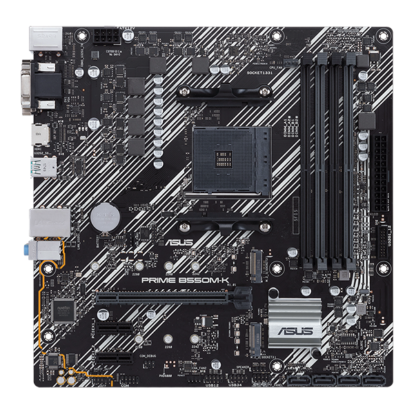 Motherboard Asus B550M-K M.2, USB 3.2, PCIe 4.0