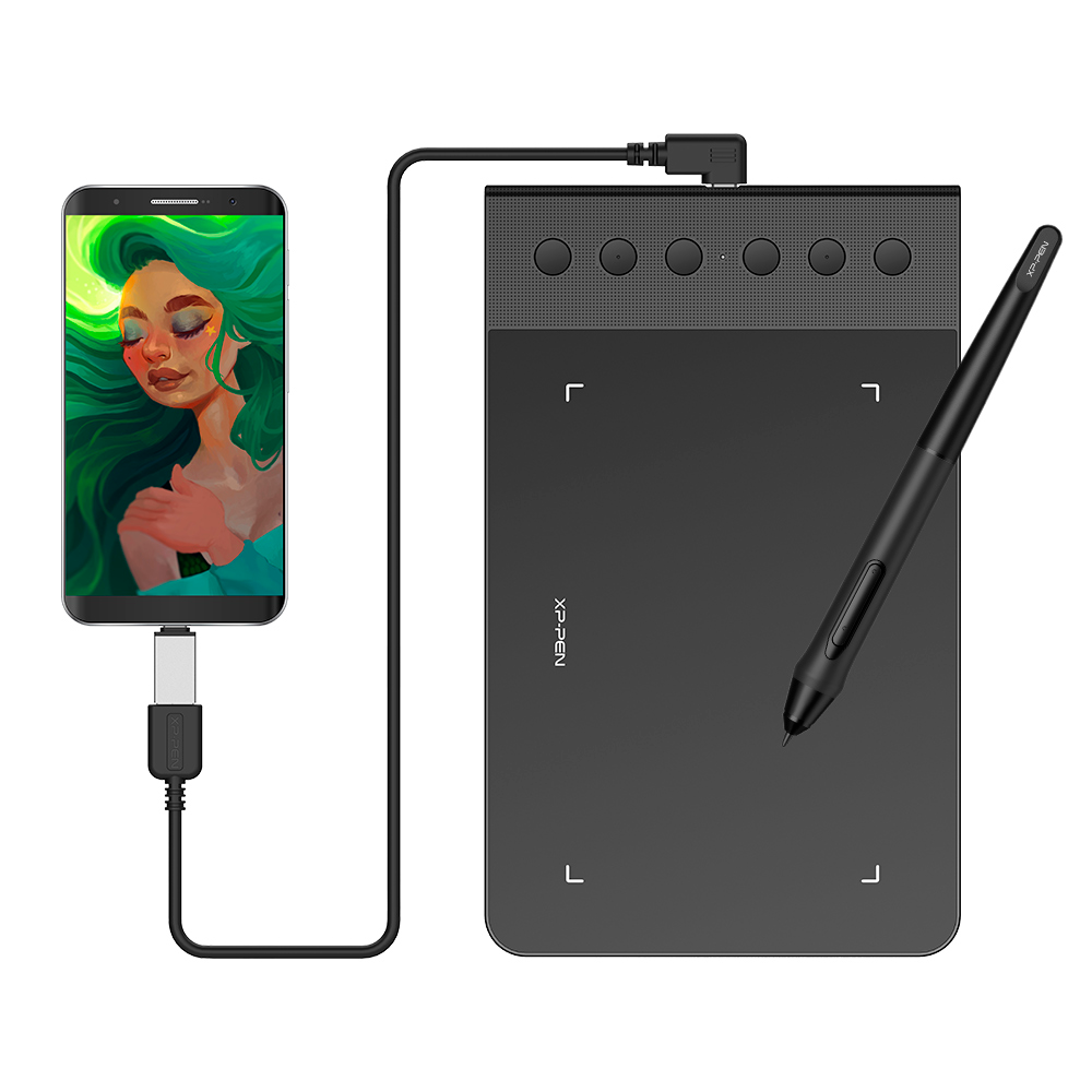 Tableta de dibujo XP PEN Star G640S, 6.5 X 4", USB