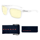 Gafas GUNNAR INTERCEPT Gaming Glasses (Crystal Frame) Color Lente Amber, Frame Transparente, Light weight, 100% UV Block - INT-07601