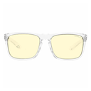 Gafas GUNNAR INTERCEPT Gaming Glasses (Crystal Frame) Color Lente Amber, Frame Transparente, Light weight, 100% UV Block - INT-07601