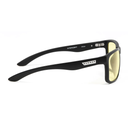 Gafas GUNNAR INTERCEPT ONYX/A, Color lente Amber 100% UV, G-shield™ lens coating, rectangle shape and fixed nose-bridge - INT-00101