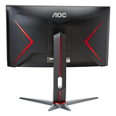 Silla Gamer T-Dagger Mustang - Negro/Rojo Base Metalica - Descansa-brazos ajustables - Reclinable T-TC700RD