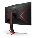 Silla Gamer T-Dagger Mustang - Negro/Rojo Base Metalica - Descansa-brazos ajustables - Reclinable T-TC700RD