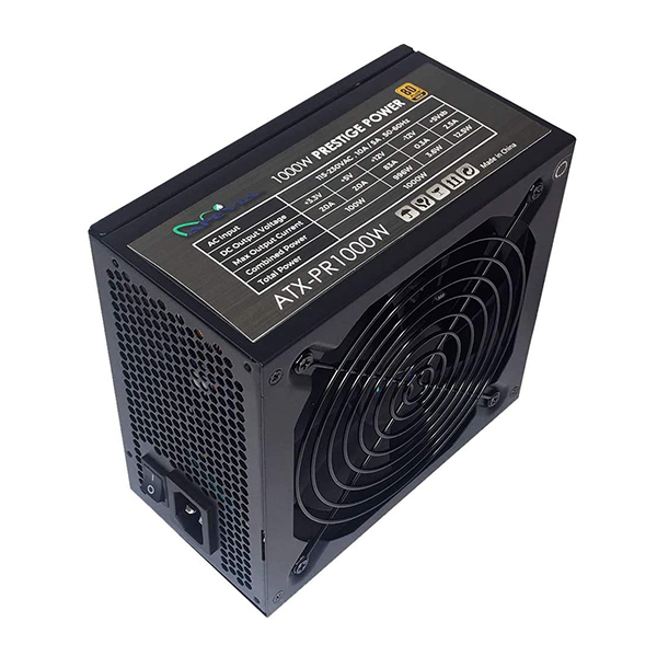 Fuente de Poder Apevia Prestige 1000W 80 + Gold Active PFC ATX