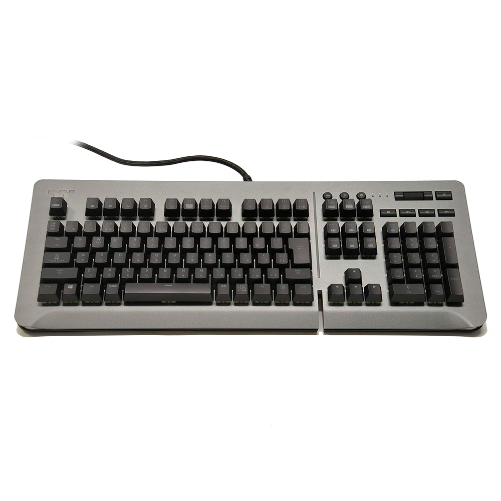 Teclado Gaming Thermaltake LEVEL 20 Titanium Edition Cherry MX Speed RGB Silver, Control de voz