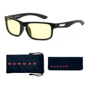 Gafas GUNNAR Enigma Onyx/a  100% UV light color lente AMBER Frame de Polymero, Anti-reflective lens coatings -ENI-00101
