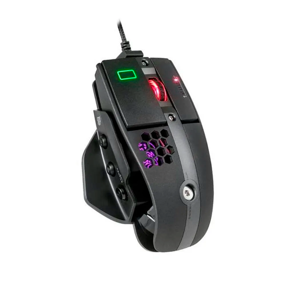 Mouse Gaming Thermaltake LEVEL 10 M 1600 DPI Advance Láser OMRON Switch RGB