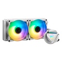Enfriamiento Liquido MSI MAG CORELIQUID 240R V2 TDP 270W white RGB 824142273661