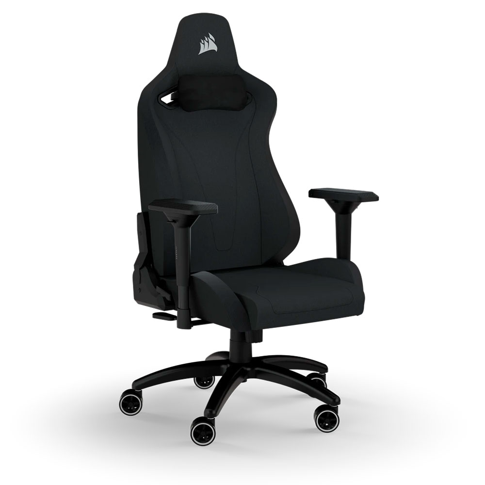 SILLA CORSAIR CHAIR TC-200 FABRIC BLACK/BLACK, CF-9010049-W