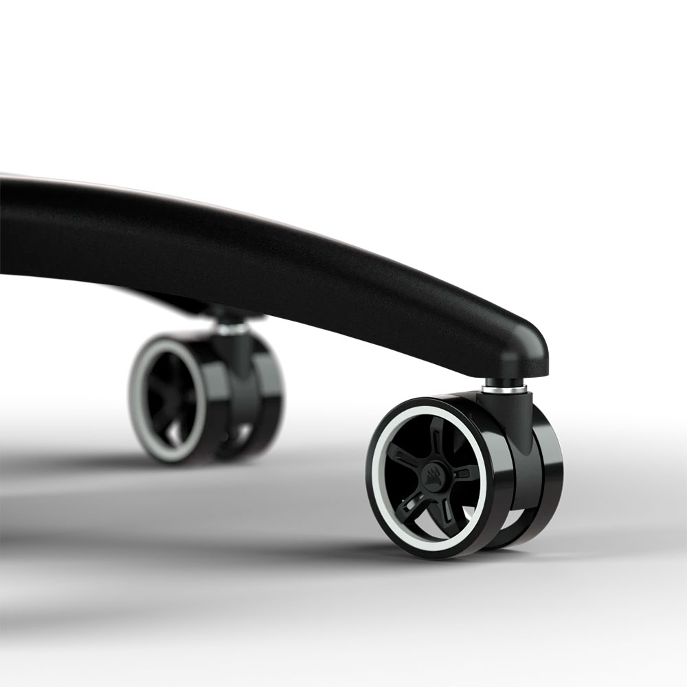 SILLA CORSAIR CHAIR TC-200 FABRIC BLACK/BLACK, CF-9010049-W