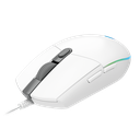 Mouse Logitech G203 Gaming White 8,000DPI, LinghtSync RGB