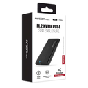 Enclosure Argom, M.2 NVME PCI-E 2230, 2242, 2260 & 2280, USB Tipo C, 10GBPS  ARG-AC-1038
