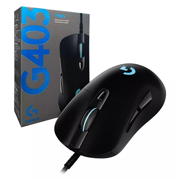 Mouse Logitech G403 Gaming 12,000 DPI, LightSync RGB