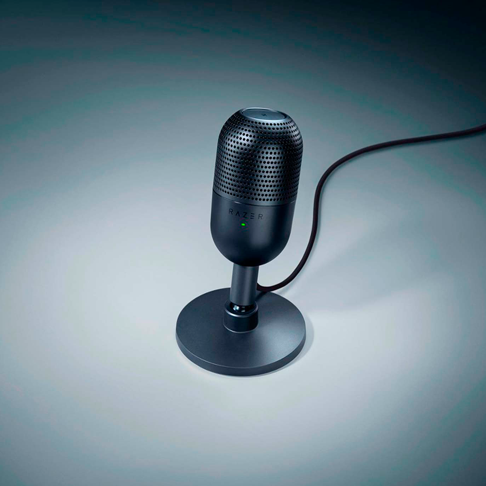 Microfono Seiren V3 Mini Razer Usb Color Negro, RZ19-05050100-R3U1