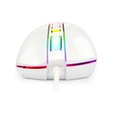 Mouse Gaming Redragon M711W- Blanco FPS COBRA FPS, Sensor Pixart P3360 10,000DPI RGB Chroma, 8 Botones programables
