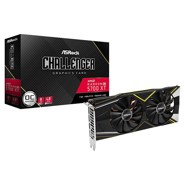 Tarjeta de Video AsRock Radeon RX5700 XT Callenger 8GB, OC