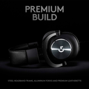 Headset Logitech Pro X Wireless Gaming Lightspeed, 981-000906