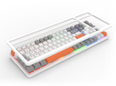 Teclado Mecanico SUNROSE JK100 Wired 98 RGB backlight, Colorful Keycap, Swtich Red