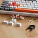 Teclado Mecanico SUNROSE JK100 Wired 98 RGB backlight, Colorful Keycap, Swtich Red