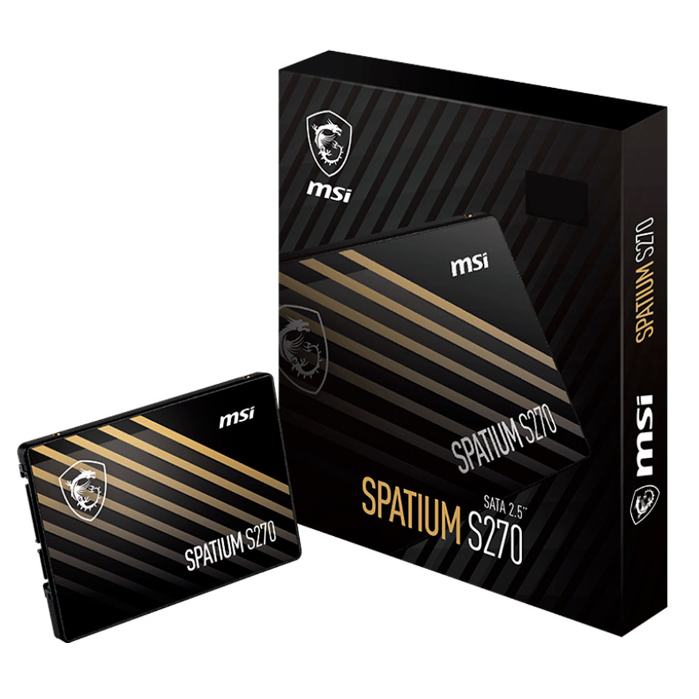 Unidad de estado solido MSI SSD SPATIUM S270 SATA 2.5 480GB, S78-440E350