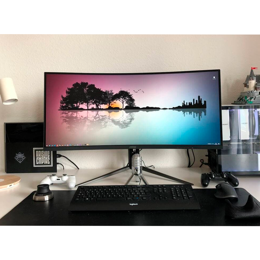 Monitor MSI GAMING VA 34" 1ms 180Hz 2K 3440x1440 Ultrawide 1500R CURVED MAG342CQR 