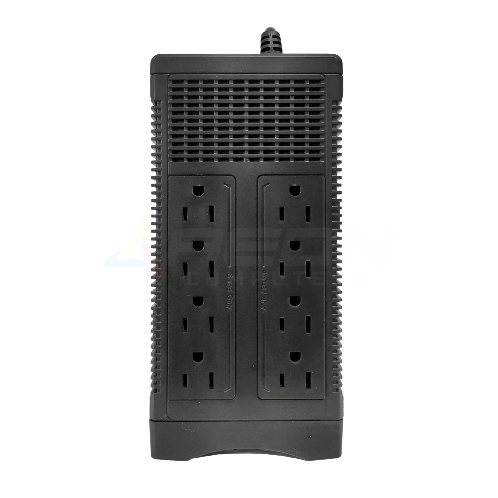 UPS Centra ECO LCD 700VA/350W, 8 Salidas, (4 Regulador / 4 Respaldo de Energia), x1 USB tipo A 2.1, x1 tipo C, CH700LCD