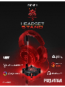 Stand Maxell, para Headset x4 HUB USB 2.0, Iluminacion RGB, Extension 1m, 