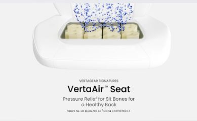 Silla Vertagear, SL1800.  color Negro, 250lbs VG-SL1800_BK , con soporte lumbar con modulos adaptativos, Asiento Vertair aerodinamico con 4 tuneles de aire.
