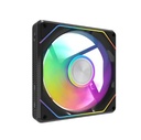 Ventilador Darkflash Gauss G24 ARGB, 3 Pack, 120mm  Negro Compatible: Aura Sync, MSI, Fusion, Polychrome) 800-2000±10%RPM