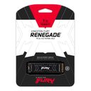 Disco M.2 Kingston FURY Renegade 1TB SSD interno  M.2 2280 PCI 7.300/6.000 MB/s SFYRS/1000G