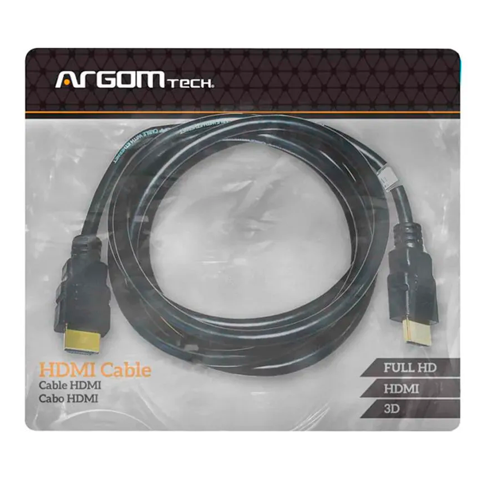 CABLE ARGOM HDMI TO HDMI 6FT(1.8 METRO) ARG-CB-1872