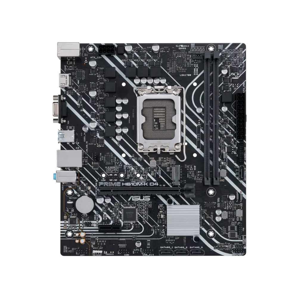 Tarjeta Madre Asus Prime H610M-F D4 R2.0 - DDR4 - 90MB1H70-M0EAY0 