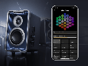 Parlante Edifier QR30 -30W (RMS) 0.75" silk  tweeters y 2.75"  mid-bass drivers Bluetooth V5.4  USB-A and AUX Negro