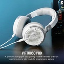  Headset Corsair Virtuoso Pro, aluminio, 3.5mm, Open headset, CUE,   - CA-9011371-NA - COLOR BLANCO