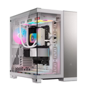 Case Corsair 6500X Series - Satin Gray Aluminium - Blanco - CC-9011285-WW
