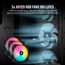 Case Corsair Airflow 3000D RGB - Negro - CC-9011255-WW